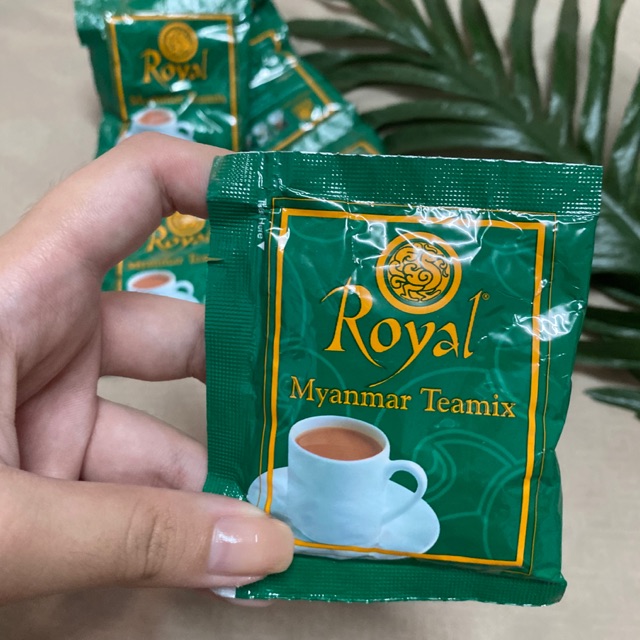 ชาพม่า Royal Myanmar teamix 🇲🇲 ชานมพม่า ชาตัวดัง