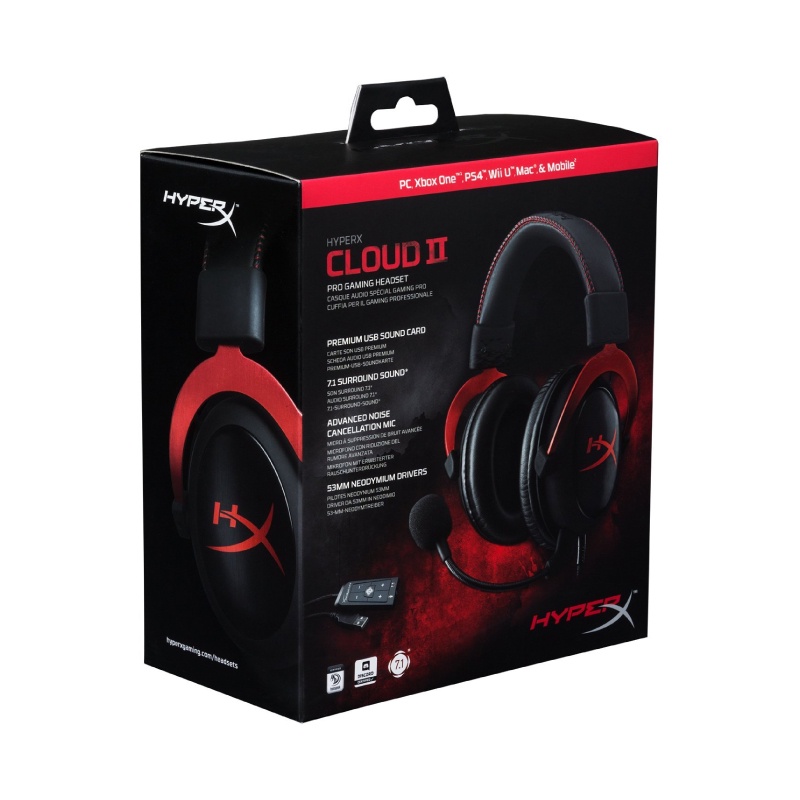 HYPERX GAMING HEADSET CLOUD ALPHA RED STEREO JACK 3.5 MM Shopee Thailand