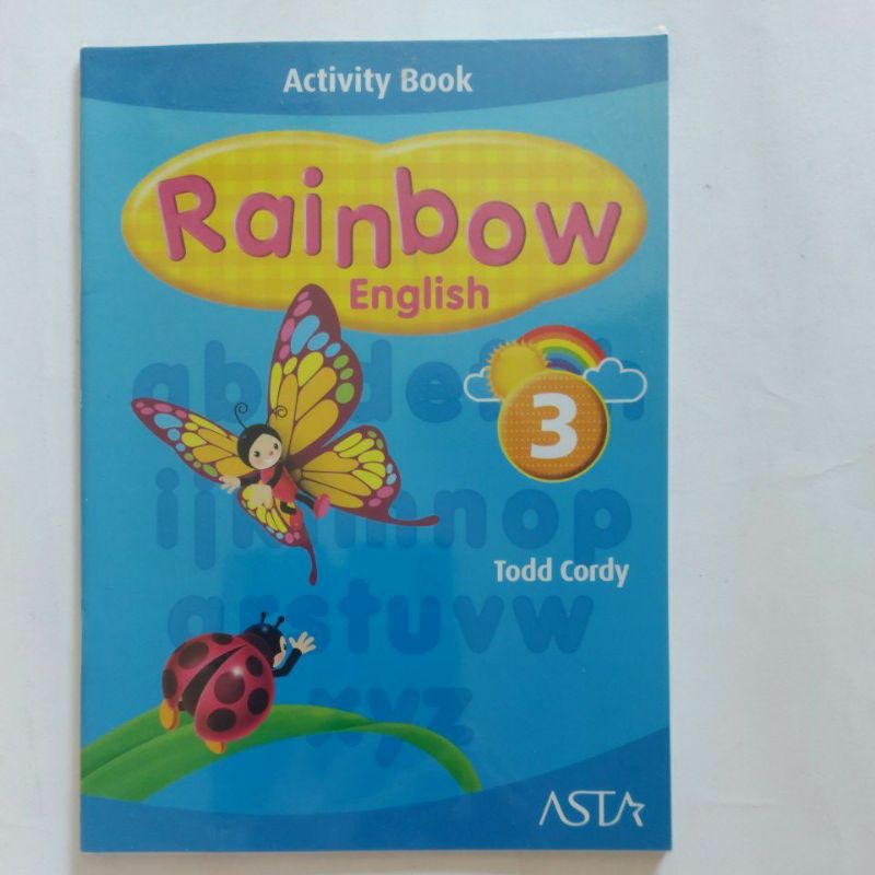 หนังสือกิจกรรม 3 ภาษาอังกฤษสีรุ้ง