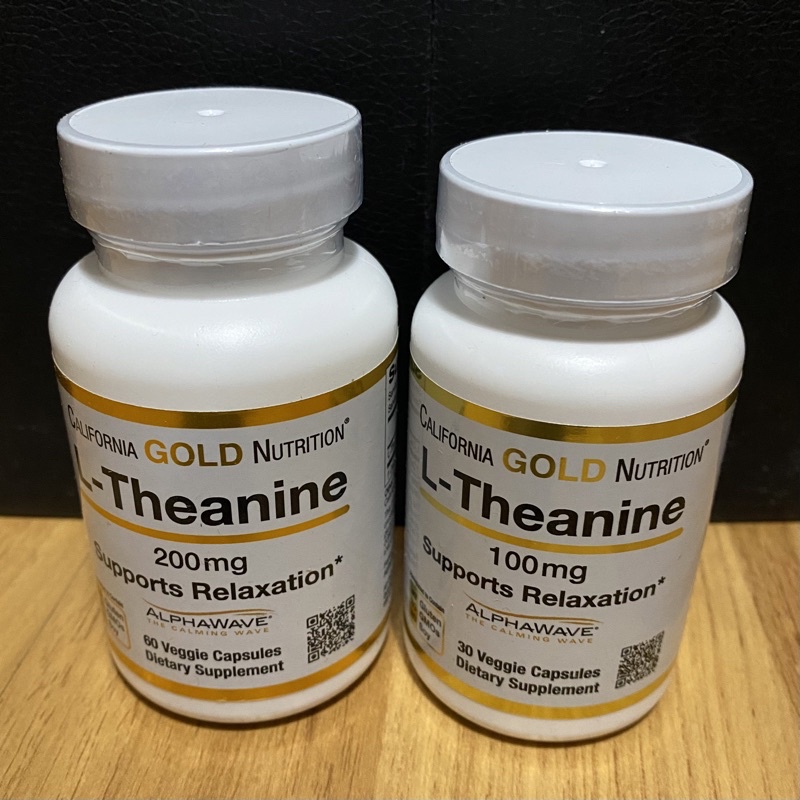 California gold nutrition L-Theanine 100 mg/200 mg