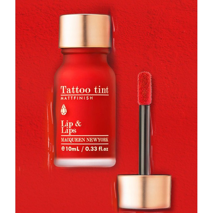 แท้💯/🎁พร้อมส่ง  MACQUEEN NY MATTE FINISH TATOO TINT NO.#02