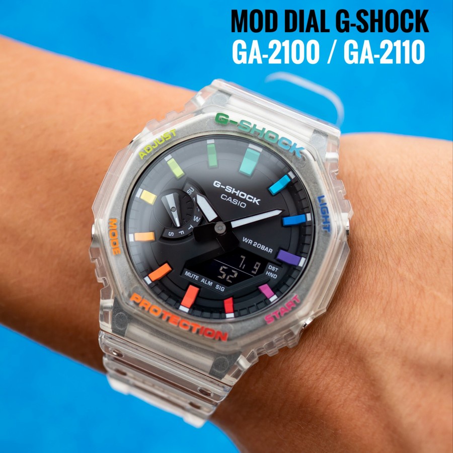 Dial G-shock GA-2100 G-2110 Casio GShock GA2100 ตัวเลข