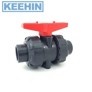 บอลวาล์วหัวยูเนี่ยนเกลียว 2 1/2 (BSPT) WF True union ball valve เกลียว 2 1/2 (BSPT) WF