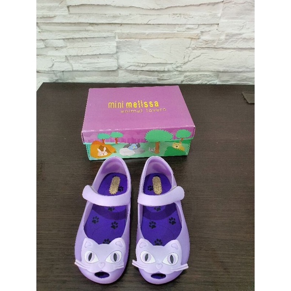 รองเท้าคัทชูเด็กผู้หญิงมือ 2 ของ mini melissa animal lovers ของแท้ค่ะ