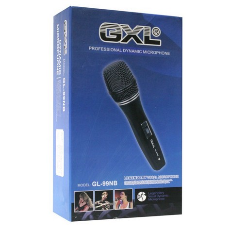 GXL Microphone ไมโครโฟน ร้องเพลง คาราโอเกะ GL-99NB