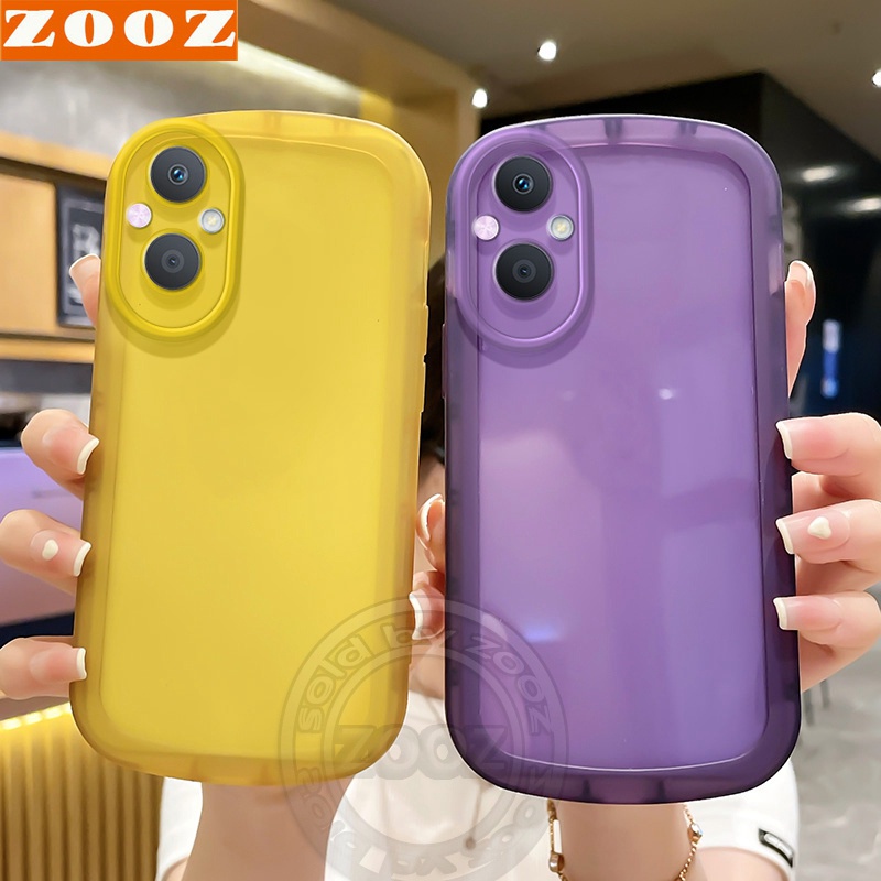 OPPO A96 A95 A94 A93 4G 5G A92 A52 / A 96 95 94 93 92 52 Transparent Candy TPU Phone Case Colorful Silicone Camera Protection Back Cover Shockproof Cute Jelly Casing Protective Shell