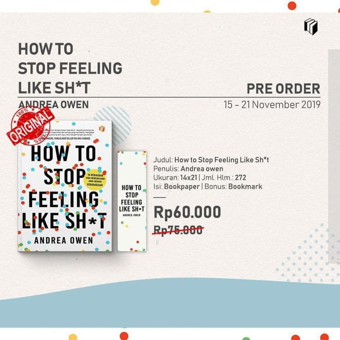 หนังสือ Preorder Book HOW TO STOP FEELING LIKE SHT ANDREA OWEN | Shopee ...