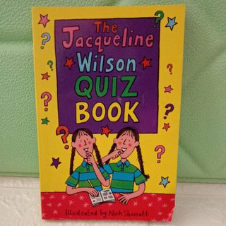 Jacqueline wilson Quiz book หนังสือปกอ่อน