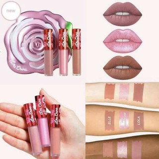 Lime Crime รุ่นจิ้มจุ่ม Velve Tine - Pink ในกล่องของขวัญรูปกุหลาบ ของแท้ พร้อมส่ง