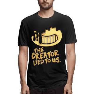 [S-5XL]ขายดี เสื้อเชิ้ต ลาย Bendy And The Ink Machine ขนาดใหญ่ ของขวัญวันพ่อ สําหรับผู้ชาย NKbjdc64EPdpkp72