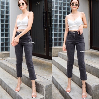 Minimal#ยีนส์ยืดขากระบอกเล็ก มีS-XL