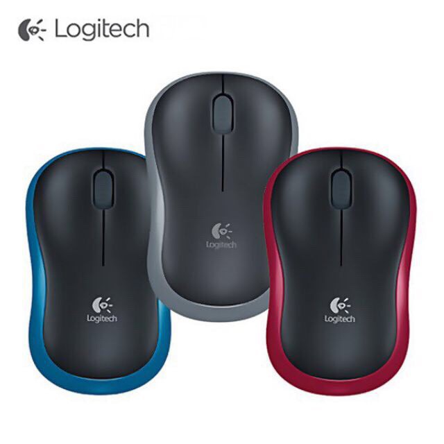 ลดราคา Mouse wireless Logitech ไร้สาย M185 ของแท้ ประกัน 3 ปี #สินค้าเพิ่มเติม สายต่อจอ Monitor แปรงไฟฟ้า สายpower ac สาย HDMI