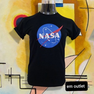 เสื้อยืดแขนสั้น ผ้าฝ้าย พิมพ์ลาย Nasa Lelaki Perempuan Murah Borong Viral คุณภาพสูง สําหรับผู้ชาย และผู้หญิง