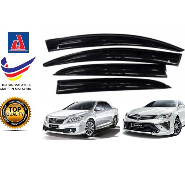 Toyota Camry XV50 2011-2017 AG กระบังหน้าประตู (แบนกว้าง 10 ซม.)