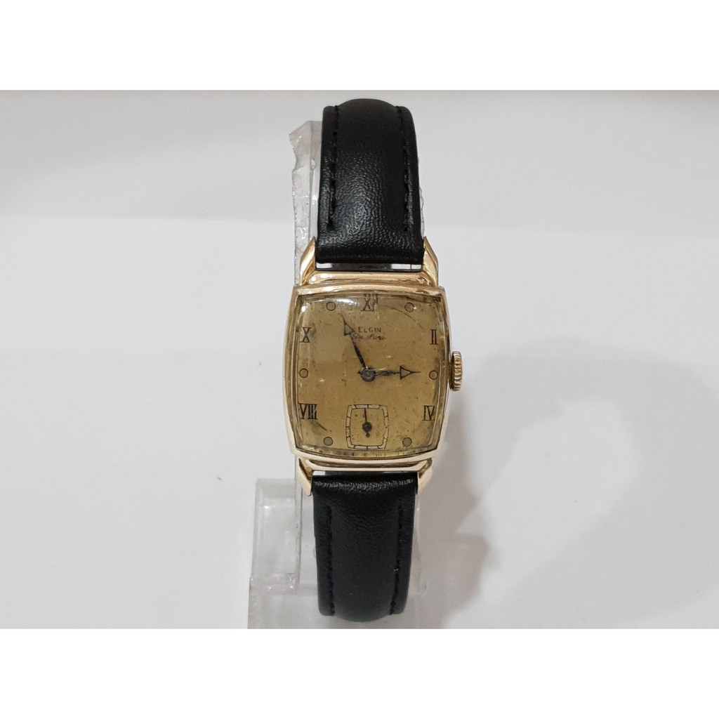 นาฬิกา ELGIN MEN'S VINTAGE 558 DELUXE 17 JEWELS USA NO.103 (ไขลาน)