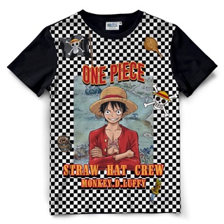 เสื้อวันพีช สกรีนลายเต็มตัว ONE PIECE Luffy