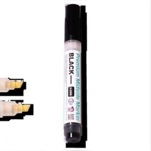 ปากกาทาสีรองเท้าพื้นโฟม ( ขาว, ดำ ) Wilkins Premium Midsole Marker