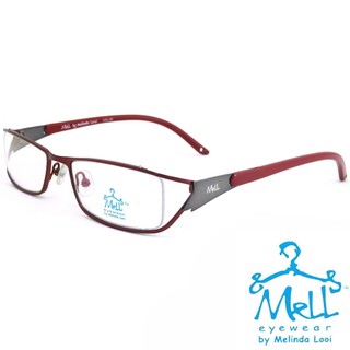 Mell eyewear by Melinda Looi แว่นตา รุ่น ME 071 กรอบแว่นตา ( สำหรับตัดเลนส์ ) ทรงสปอร์ต วัสดุ สแตนเลสสตีล ขาข้อต่อ