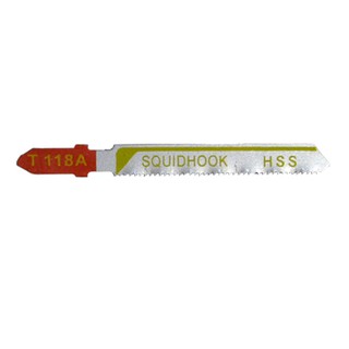 SQUIDHOOK ใบเลื่อยจิ๊กซอว์ - รุ่น T118A (5 ใบ)