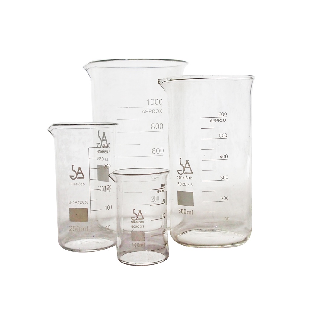 บีกเกอร์แก้วทนไฟทรงสูง (Beaker Tall Form - BORO 3.3 Glass) - เช็คราคา