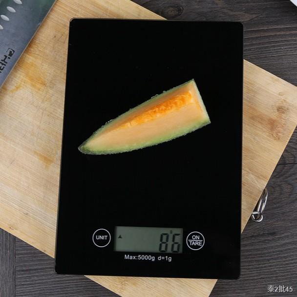 ตาชั่ง ถาดชั่ง อาหาร ผลไม้ ในครัว ระบบดิจิตอล Digital Electronic Kitchen Tray Scale LCD