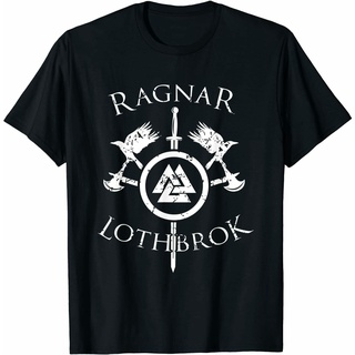 เสื้อเชิ้ต Viking lothbrok lodbrok warrior สําหรับผู้ชาย