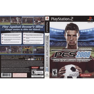 PRO EVOLUTION SOCCER 2008 [PS2 US : DVD5 1 Disc]