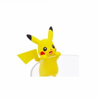 กาชาปอง Pikachuเกาะแก้ว (Pikachu&amp;Evee) งานแท้ญี่ปุ่น.