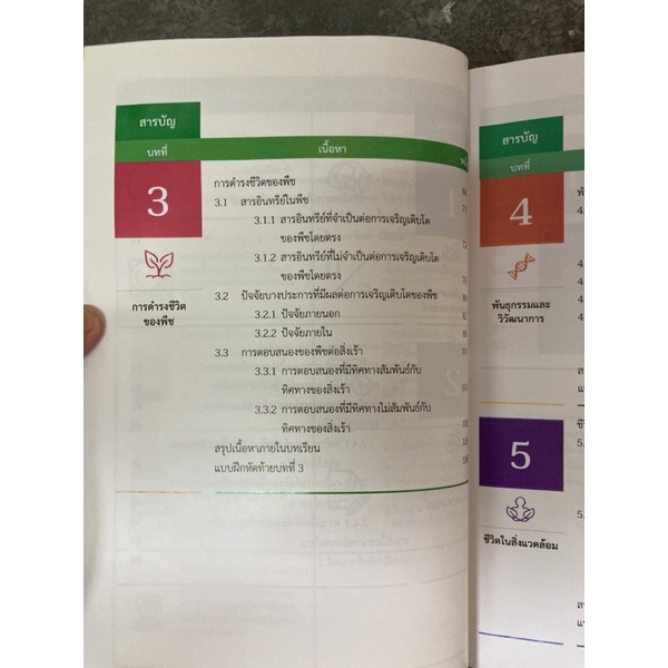 หนังสือเรียน วิทยาศาสตร์ชีวภาพ ม.4 สสวท (ปรับปรุงปี2560) สสวท กระทรวงศึกษาธิการ (ราคา79บาท) - รูปที่ 2