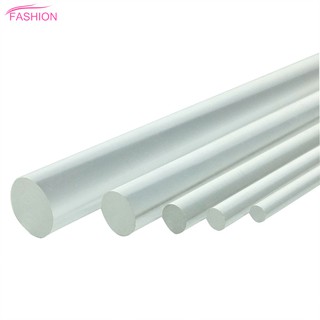 FM❤ 20CM Acrylic Rod Clear Perspex Plexiglass Non-Stick Rolling Dough Baking Cake Stick DIY Polymer Clay Tools