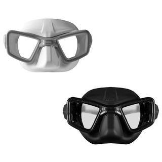 Freediving Mask : Omer UP-M1 MASK umberto pelizzari Freedive case suit หน้ากากยิงปลา หน้ากากดำน้ำ