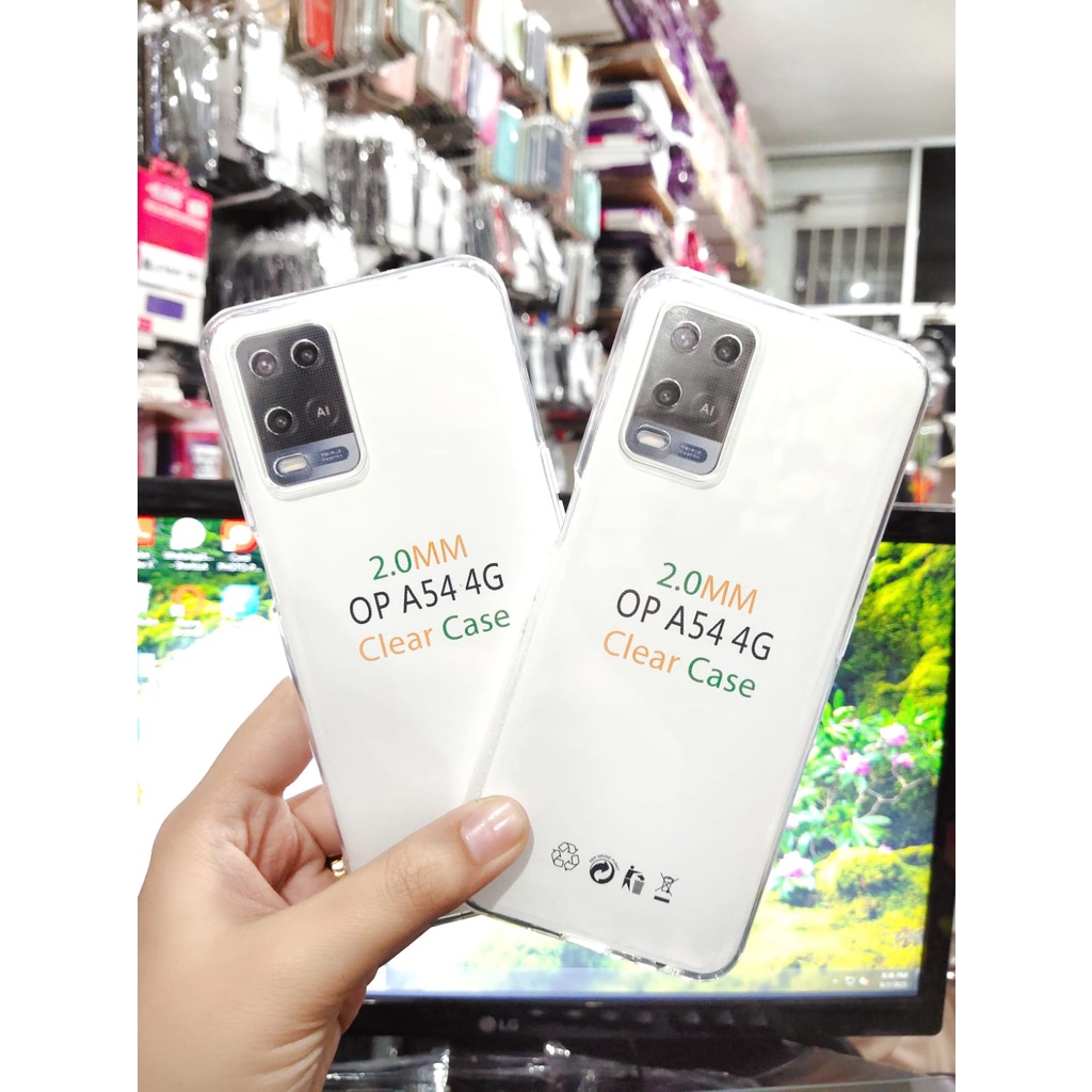 SoftCase OEM โปร่งใส Oppo A54 4G 6.5" UltraThin 2.0mm SUPER CLEAR