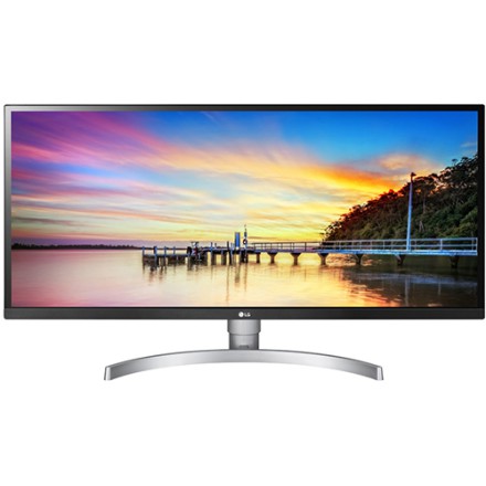 LG 34" UltraWide FHD 2560x1080 HDMI DP with HDR 10 (34WK650-W)