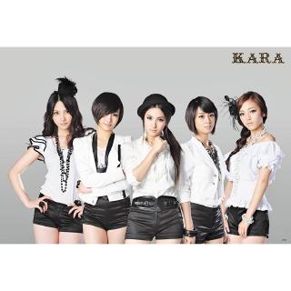 Kara, โปสเตอร์วงดนตรีเกาหลี K-pop