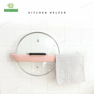 HANGROO H593 ราวแขวนผ้า ติดผนัง ไม่ต้องเจาะ กาวติดแน่น ทนทาน ติดตั้งได้ง่าย เคลื่อนย้ายสะดวก