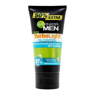 สุดยอด!✅ GARNIER MEN การ์นิเย่เมน เมนเทอร์โบไลท์ ออยไอซีสครับโฟม 150 มล. 🚚พร้อมส่ง!! 💨