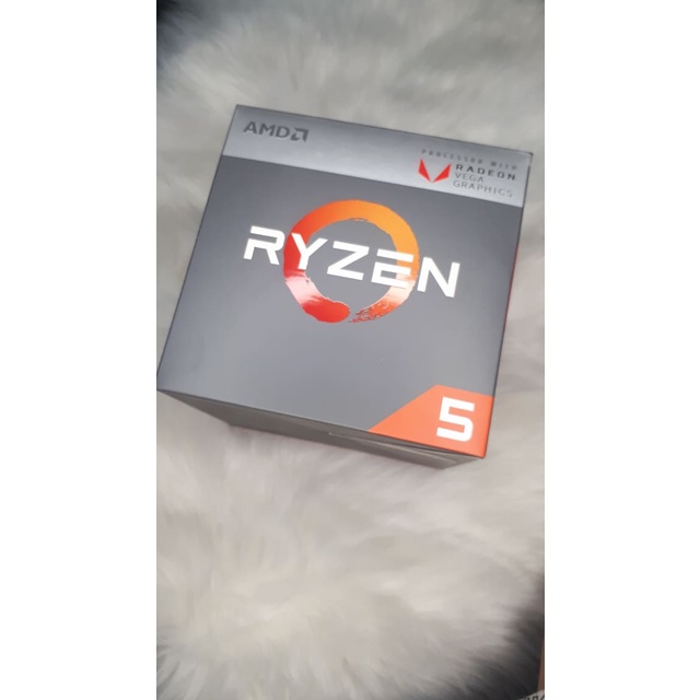 CPU (ซีพียู) AM4 AMD RYZEN 5 2400G 3.6 GHz