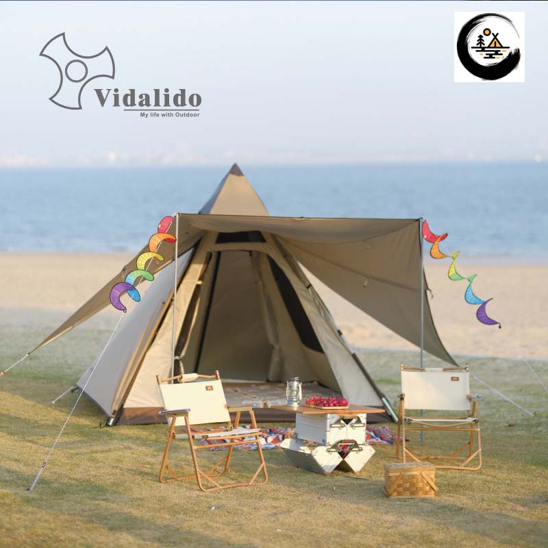 [ลดเหลือ 5,405 !!!] เต็นท์ Vidalido Teepee Auto Tent 2022 เต็นท์กางอัตโนมัติ