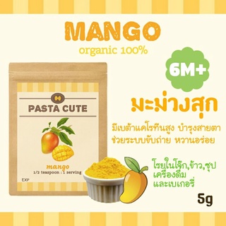 [โปรเปิดร้าน 10 แถม 1]ผงมะม่วงสุก,ออแกนิก100% สำหรับเด็ก6เดือนขึ้นไป,ผงผัก,ผัก,ข้าว,ซุป,โจ๊ก,เด็ก6เดือน,ข้าวตุ๋น,ข้าวบด