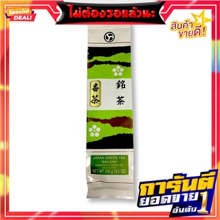 บันชา ชาเขียวญี่ปุ่น 100 กรัม Ban Cha Japan Green Tea 100 g