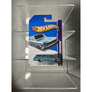 Hot wheels 64 CHEVY NOVA STATION WAGON 2014 HW SHOWROOM 195 OF 250 (Blue)