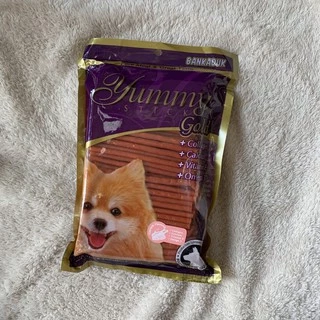 Yummy Gold ขนมสุนัข ขนมหมา ยัมมี่โกลด์ นน 1KG [ ไก่ ชีส เนื้อ ตับ รวมรส]