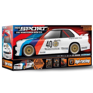 💥New💥 🏁 ประกอบ + ทำสีแล้ว HPI 120103 RS4 SPORT 3 1987 WARSTEINER BMW E30