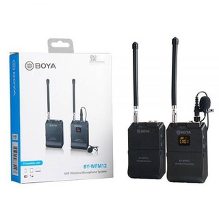 BOYA BY-WFM12 ไมค์ไร้สาย VHF Wireless Microphone