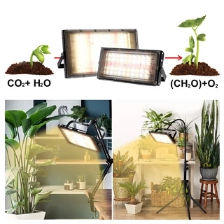 ไฟเลี้ยงต้นไม้ LED Grow Light ปลูกต้นไม้ 50W 100W 300W ไฟปลูกพืช ไฟเลี้ยงต้นไม้ full spectrum โคมไฟโรงเรือนปลูกต้นในร่ม
