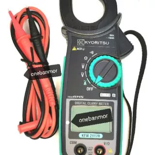Kyoritsu Digital Clamp Meter KEW 2117R True RMS พร้อม การวัดไฟแบบไม่สัมผัส สินค้าของแท้100% ออกใบกำกับภาษีได้