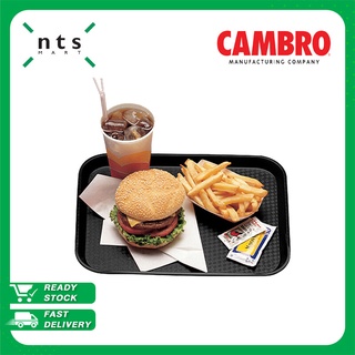 Cambro Fast Food Tray ถาดเสิร์ฟอาหาร สีดำ รุ่น 1418FF-110