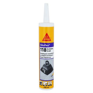 กาวพลังตะปู SIKA 290 มล. สีขาว CONSTRUCTION ADHESIVE SIKA 118 EXTREME GRAB 290ML WHITE