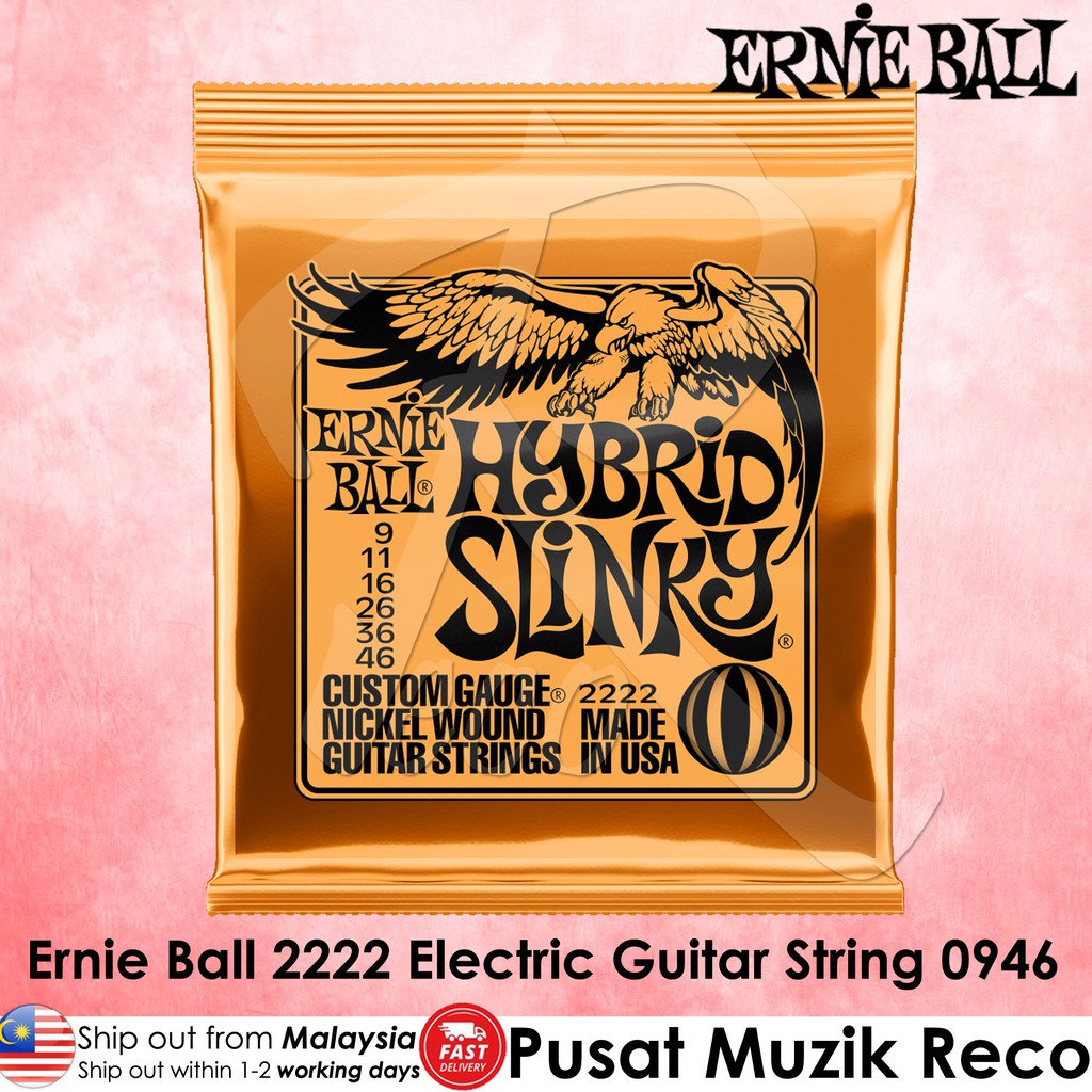 Ernie Ball Hybrid Slinky สายกีตาร์ไฟฟ้า 0946