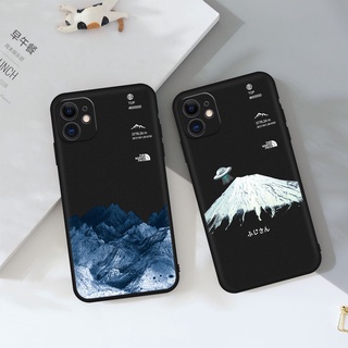 เคส TPU ลายภูเขาไฟฟูจิ ผิวด้าน สีดํา สําหรับ Xiaomi 11 Lite 11T PRO Redmi Note10 Pro Max Mi 11 Pro Ultar POCO X3 GT Poco M3 M4 Pro PocophoneF1 CC 9 SE PRO NOTE 10 PRO MAX 3 10 8 Lite CC10 Redmi 9T 9C CC 9 10 Note 9 10 10T 10S 11 Pro Max Plus 4G 5G